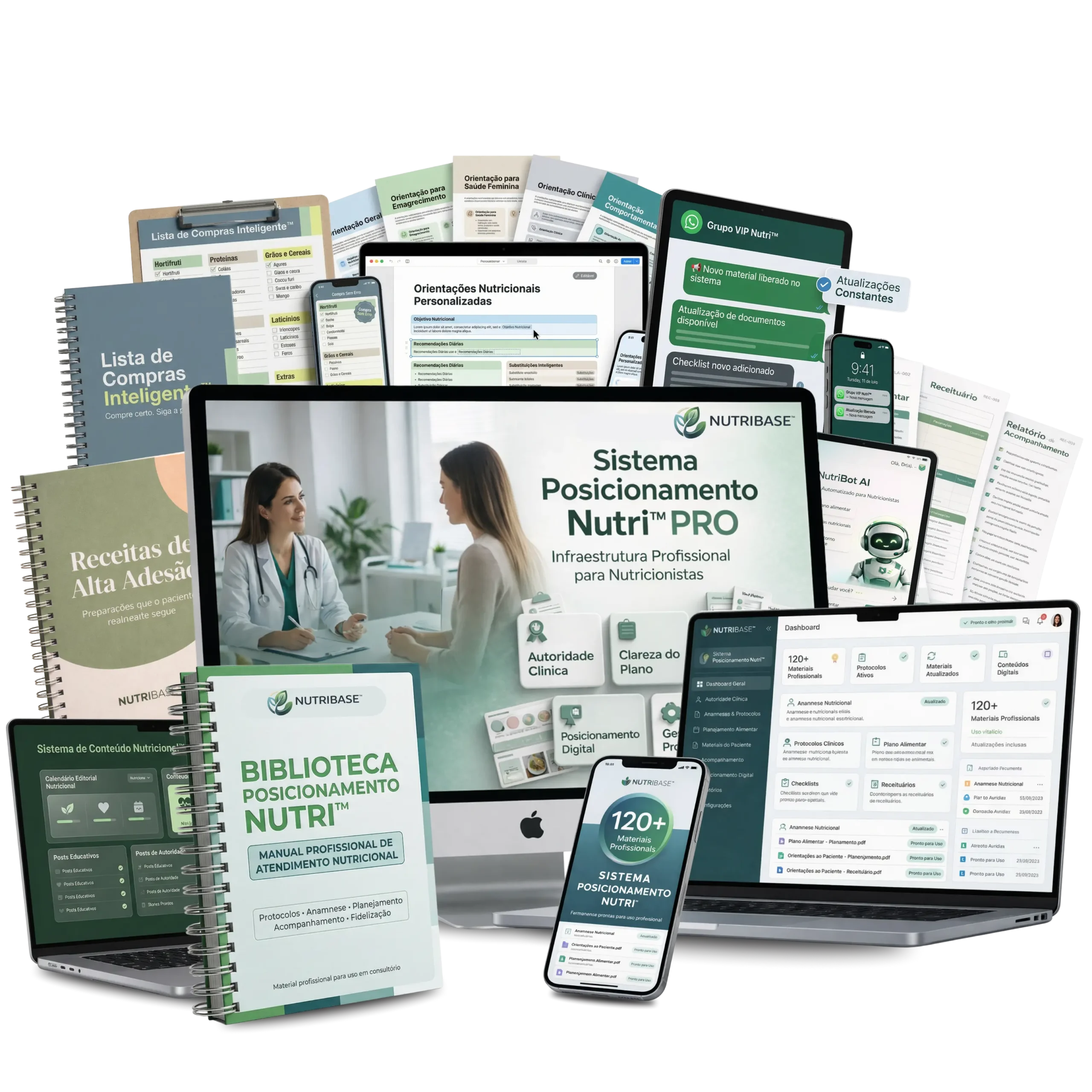 NutriBase — Biblioteca de materiais profissionais para nutricionistas